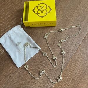 Kendra Scott “Nemera” Gold Necklace